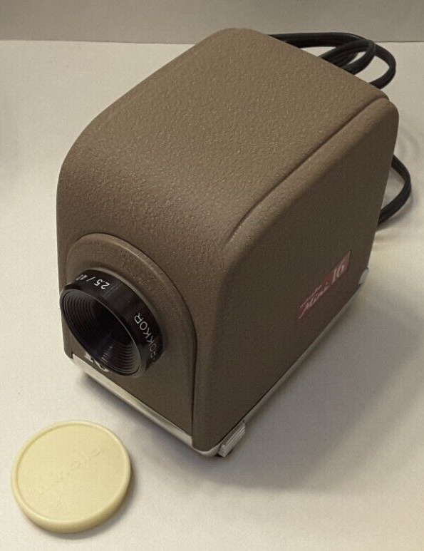 Vintage Minolta Mini-16 Projector, Original Case & Box, Tested and Working