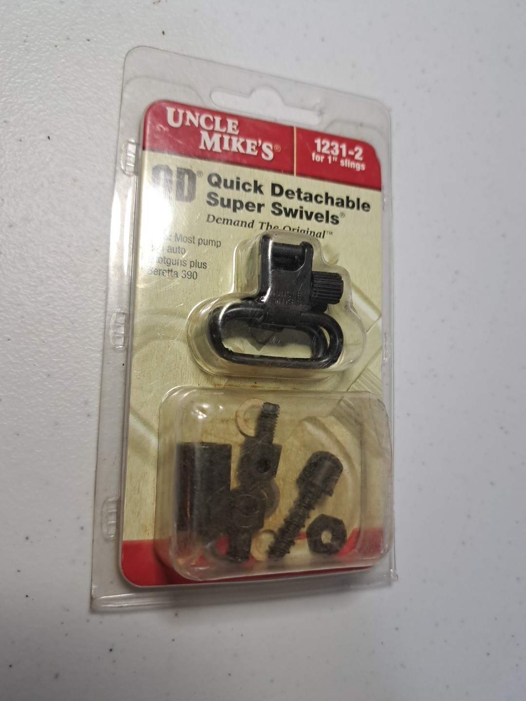 Uncle Mikes 1231 Qyick Detatch Sliing Swivels For Beretta 390