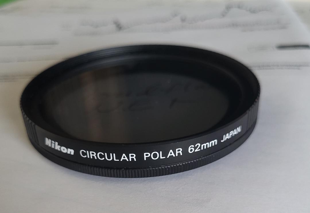 Nikon (2391) 62mm Filter used, excellent condition pre-owned