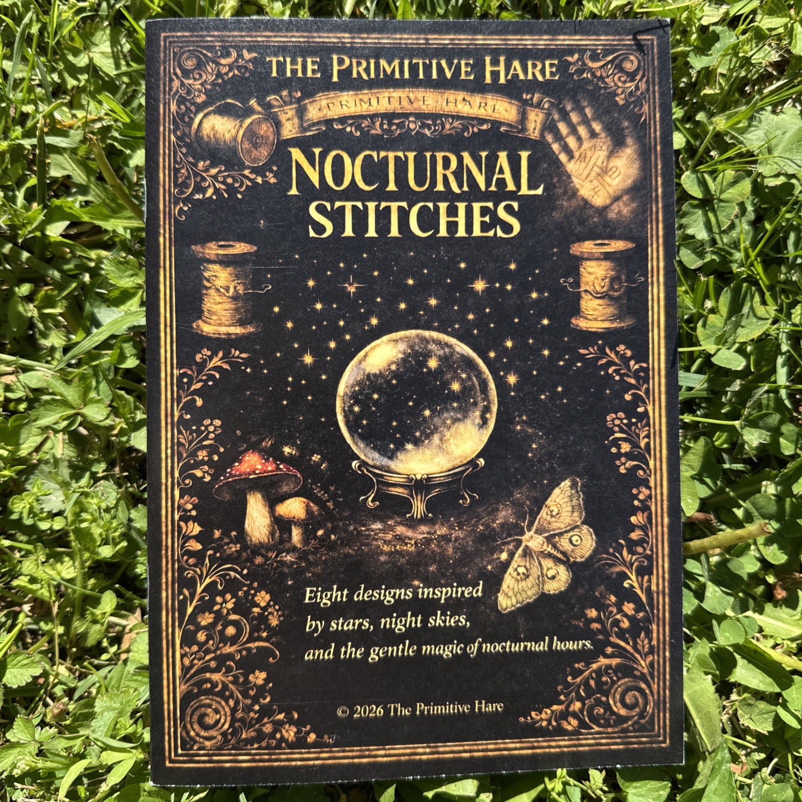 The Primitive Hare Cross Stitch Book Nocturnal Stitches