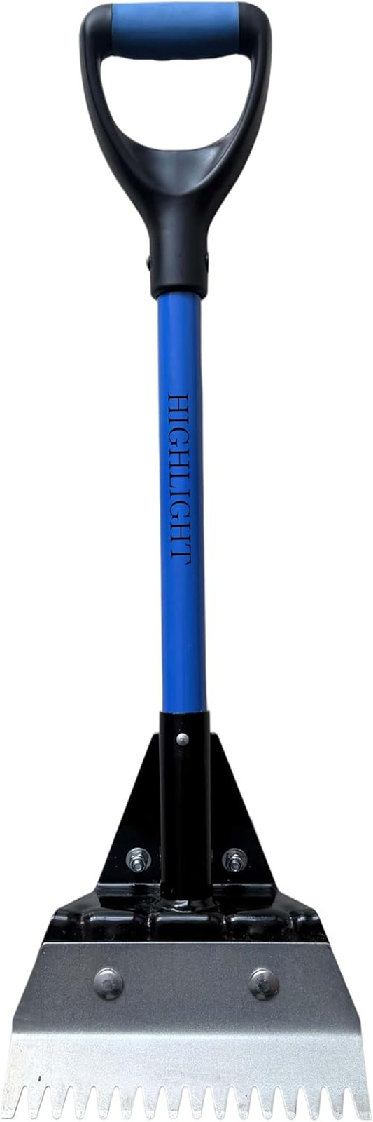 28.5 Inch Heavy-Duty Short Handle Roof Shingle Removal Shovel, Carbon Steel Shin