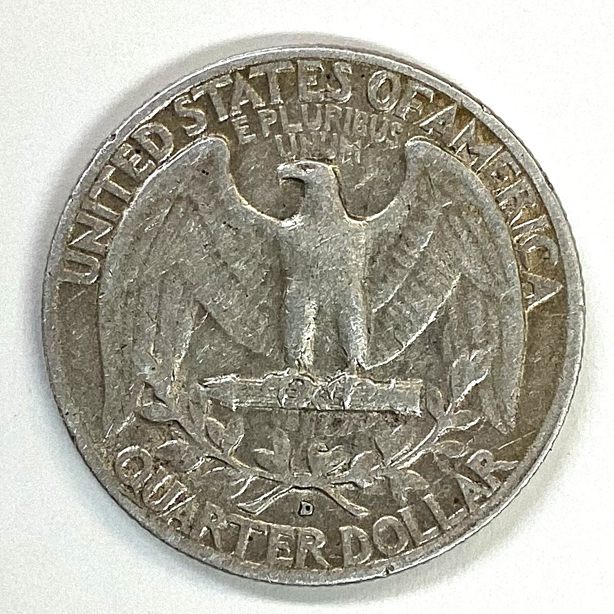 1959-D Washington Silver Quarter