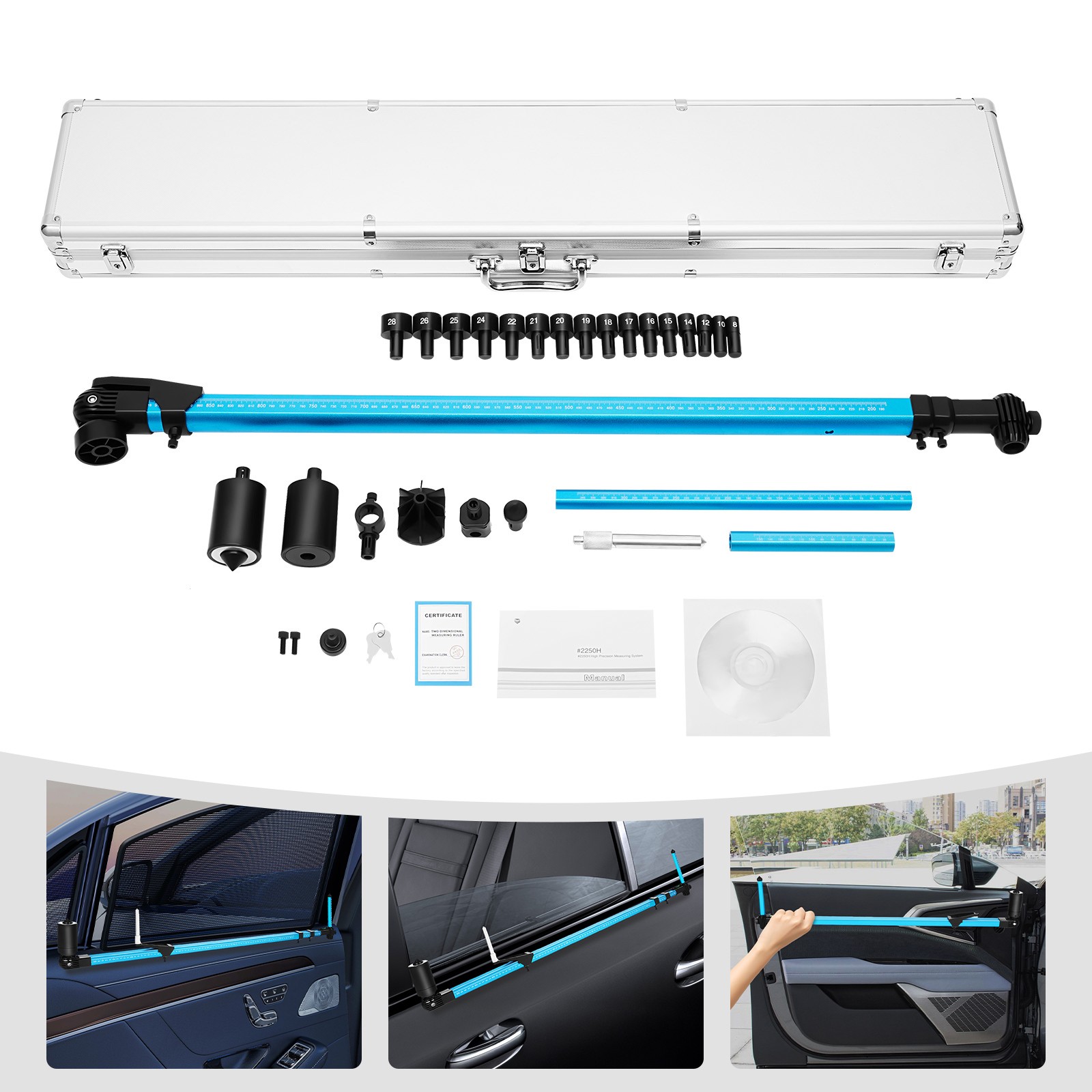 2023 NEW 2D Measuring System Auto Body Frame Machine Tram Gauge Perfect Solution