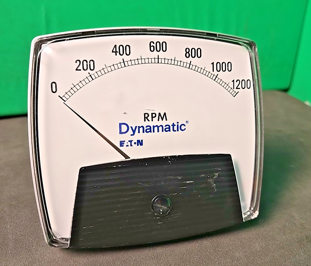 EATON DYNAMATIC 171111FAFAXAHR |  0 To 1200 RPM PANEL METER 171111fafa