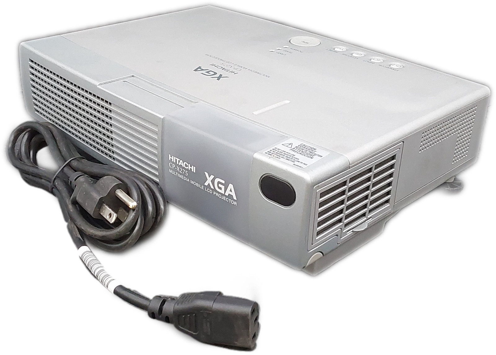 Hitachi CP-X275 XGA LCD Projector 1024x768 1200 Lumens VGA USB Portable
