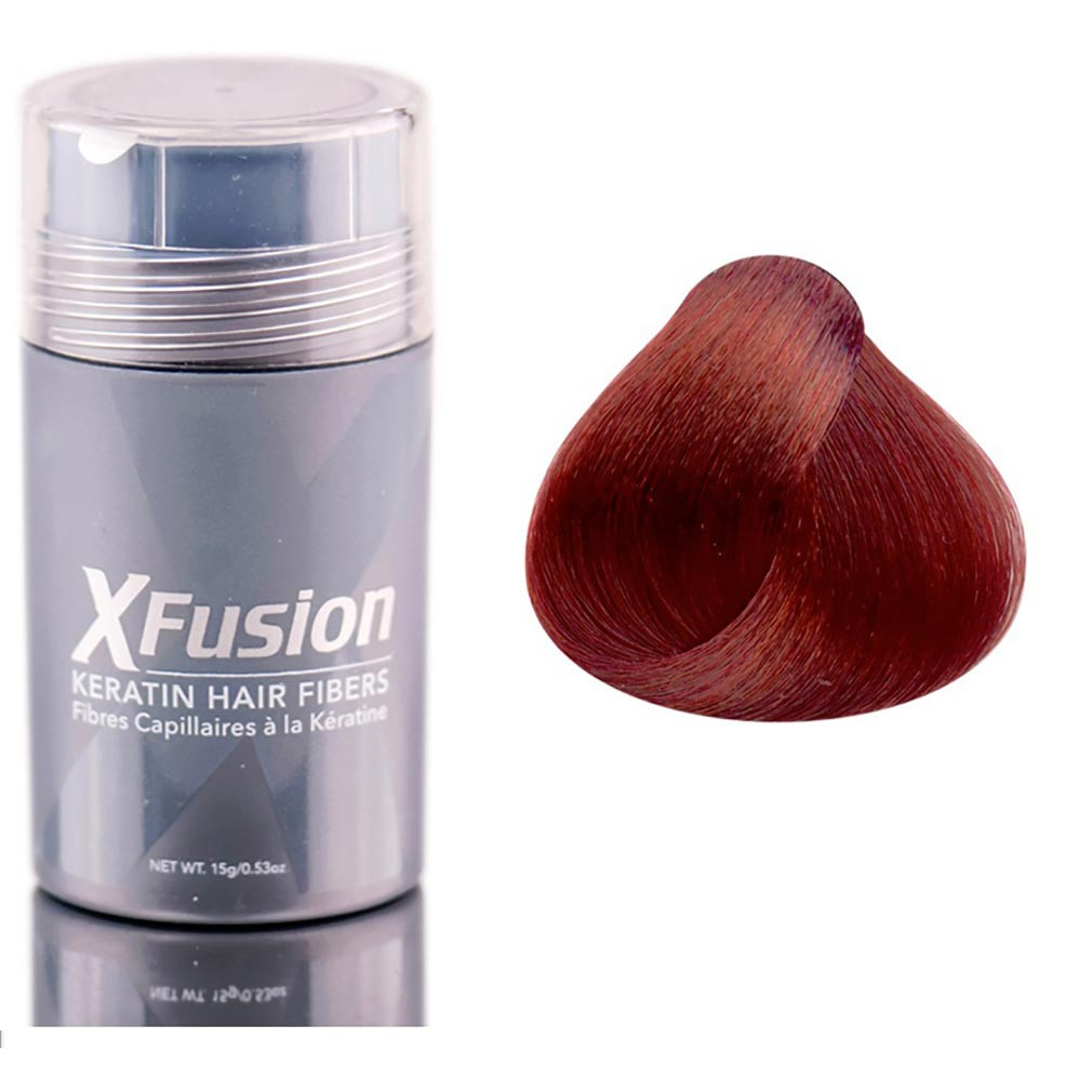Xfusion Keratin Hair Fibers Auburn 0.53oz 15ml