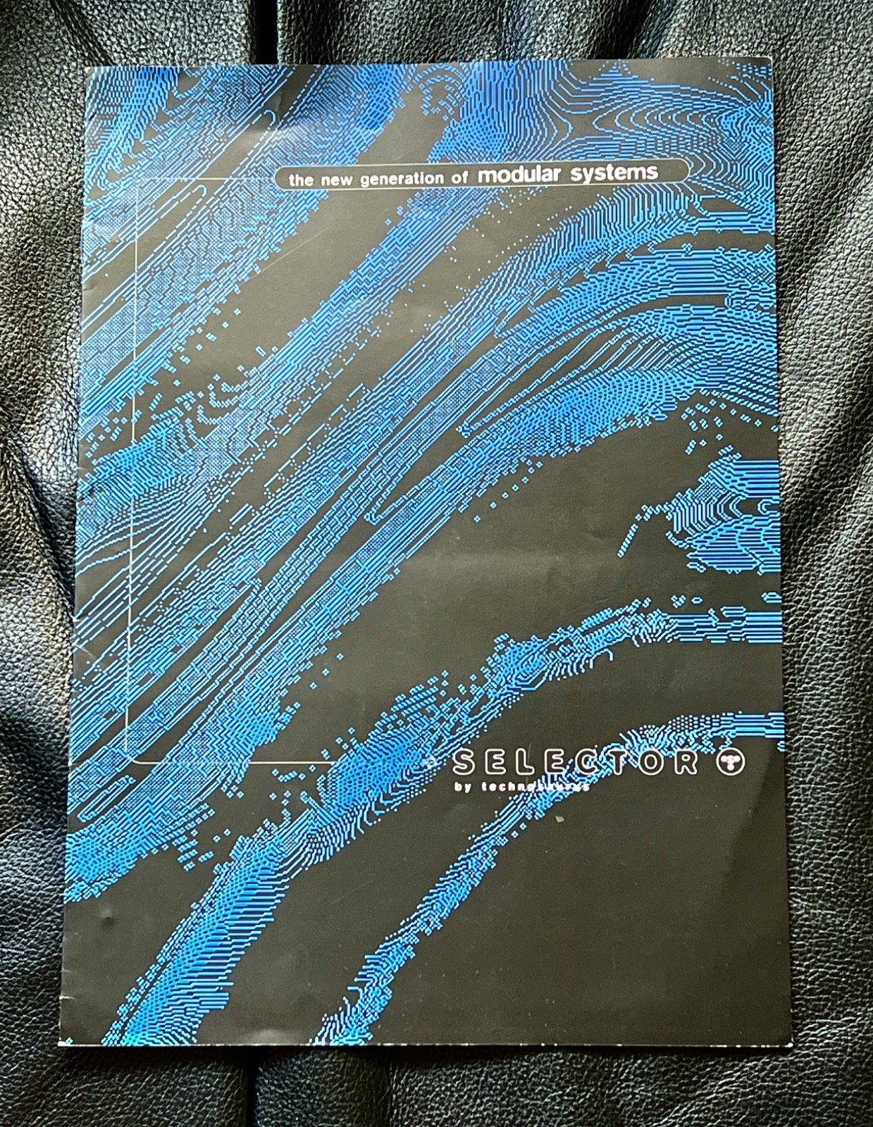 Selector Modular Synthesizer catalog, by TECHNOSAURUS, rare, original
