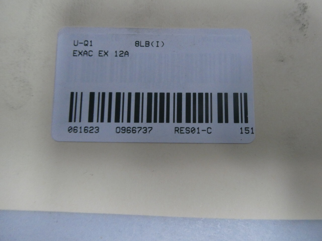 Exac EX 12A Stainless Mass Flow Sensor