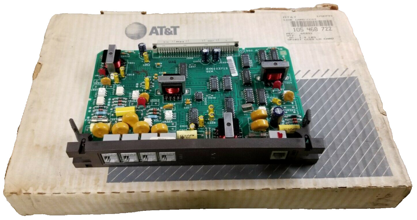 NEW AT&T SPIRIT 4 LINE EXPANSION CARD  60312