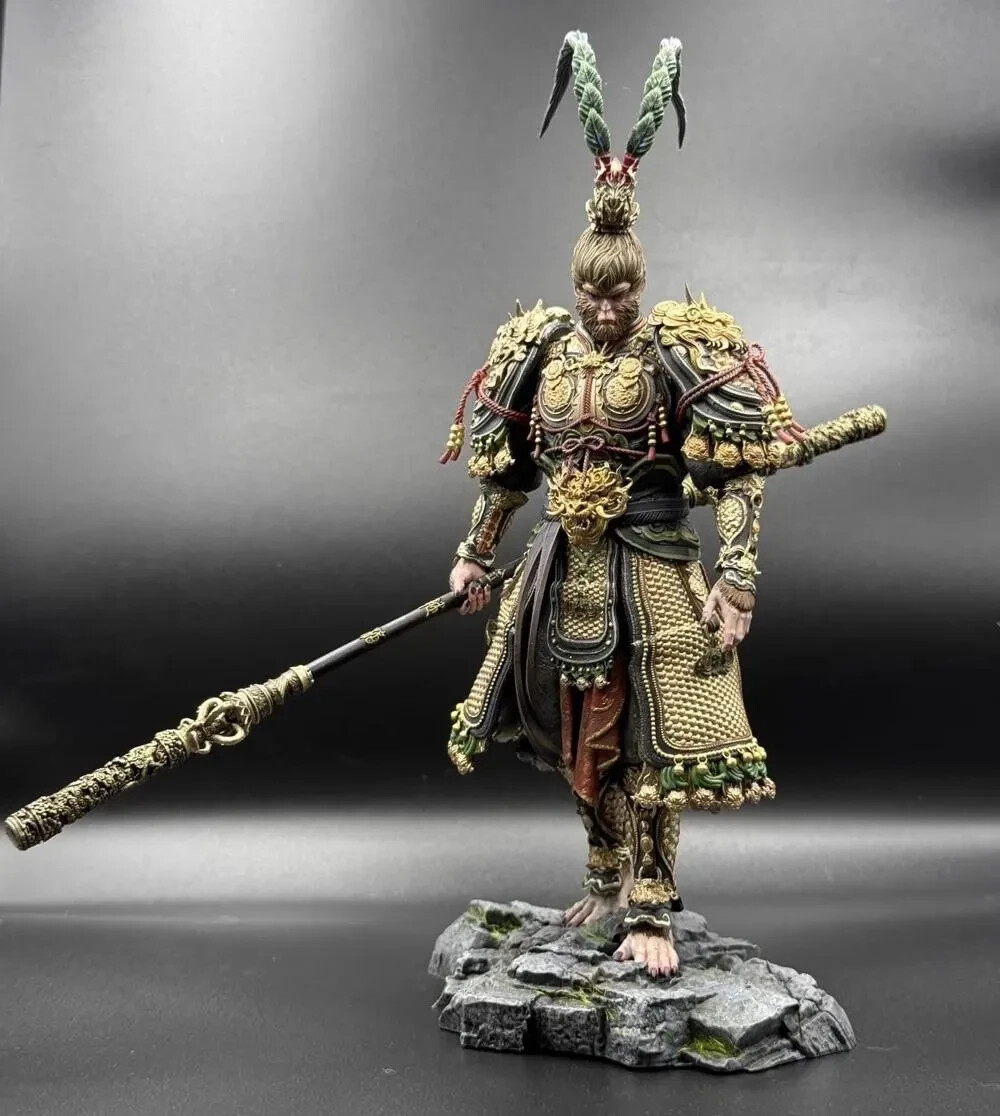 Ultra Detailed Black Myth Wukong Statues 3D Printing Design STL Digital File