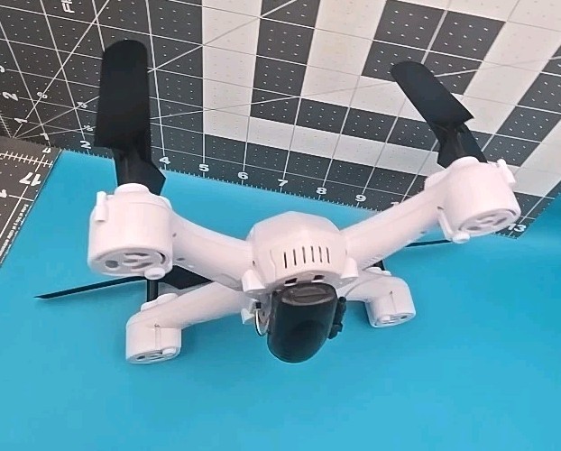White Sky Rider Quadcopter Drone With Camera Open Box New