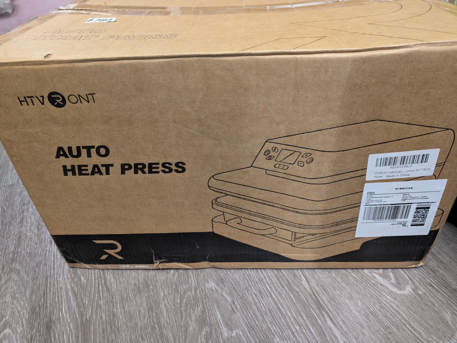 Htvront Auto Heat Press Machine 15 x 15 in Sublimation Transfer for T-shirt