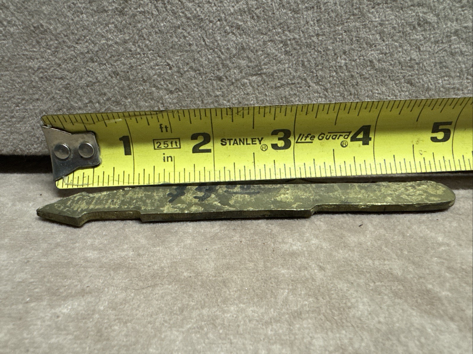 Allen Town Brass Flintlock Side Plate