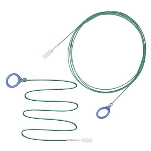 2 Pack 118 Inch Long Flexible Tube Cleaning Brush,Flexible Drain Brush Tube