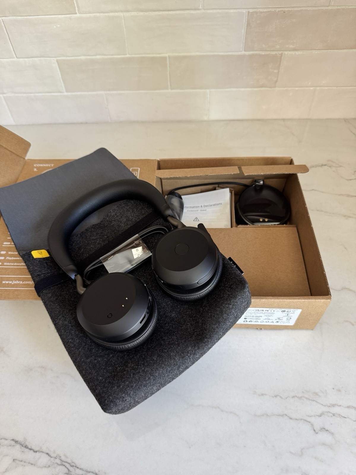 Jabra Evolve2 75 UC Stereo Black Headset NEW