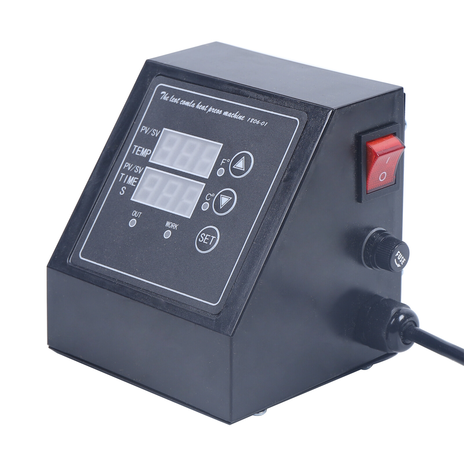 110V Heat Press Control Box Replacement for K-type Heat Transfer Machine LED
