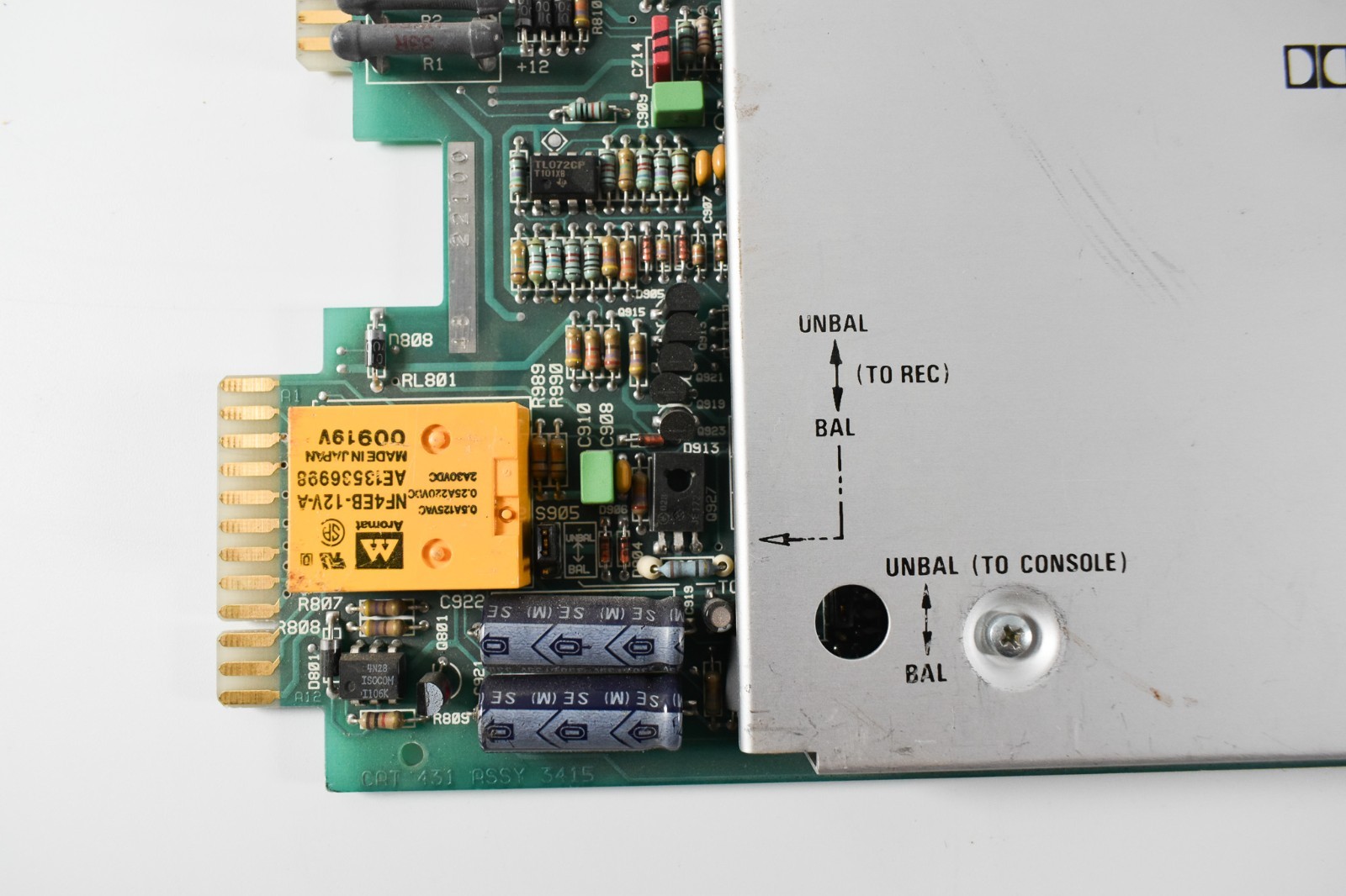 Dolby SR Spectral Recording Module Cat. No. 431 Card