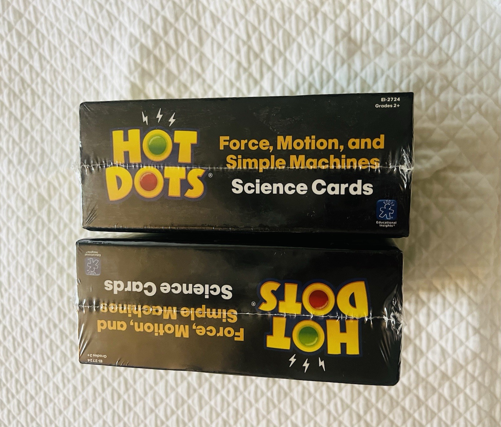 Educational Insights Hot Dots Science Cards 2 Set Grades 2+ Human Body STEM