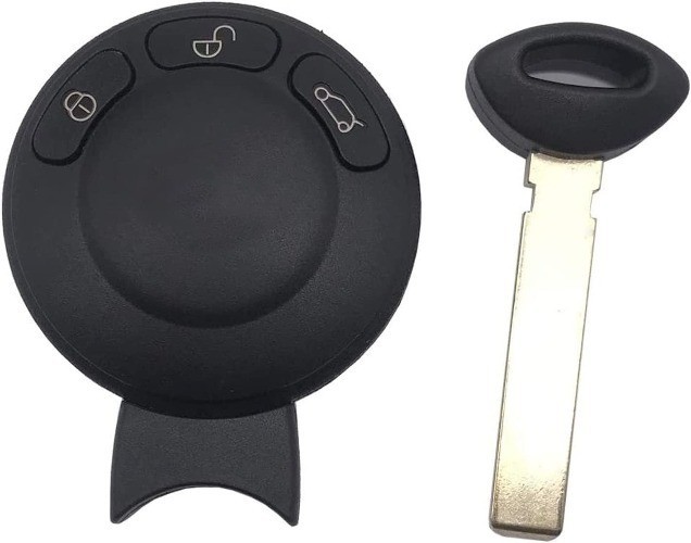 3 Buttons Key Fob Shell Case Fit for Mini Cooper 2007-2014 Keyless Entry Remote