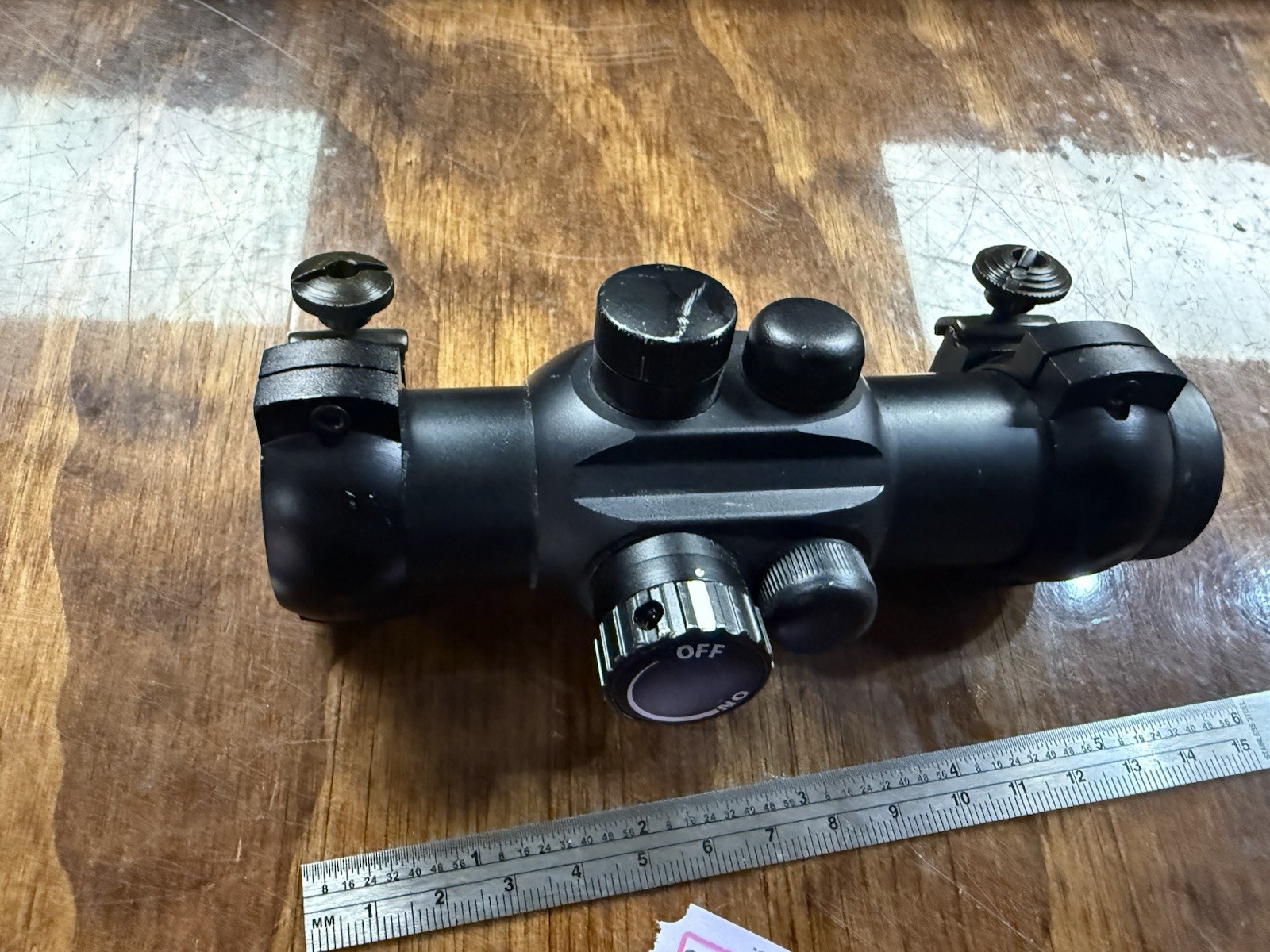 Tasco PDP2 Pro Point Red Dot Sight Scope PDP2BD With Rings