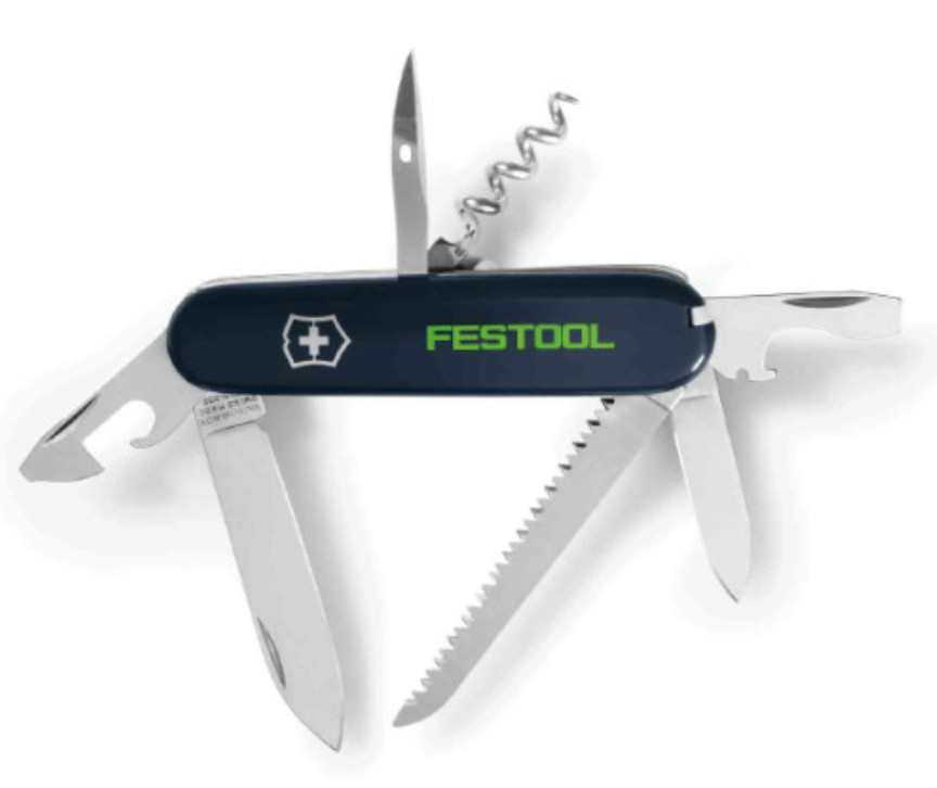 Festool 497898 Victorinox Penknife 12 Different Functions Multi Tools