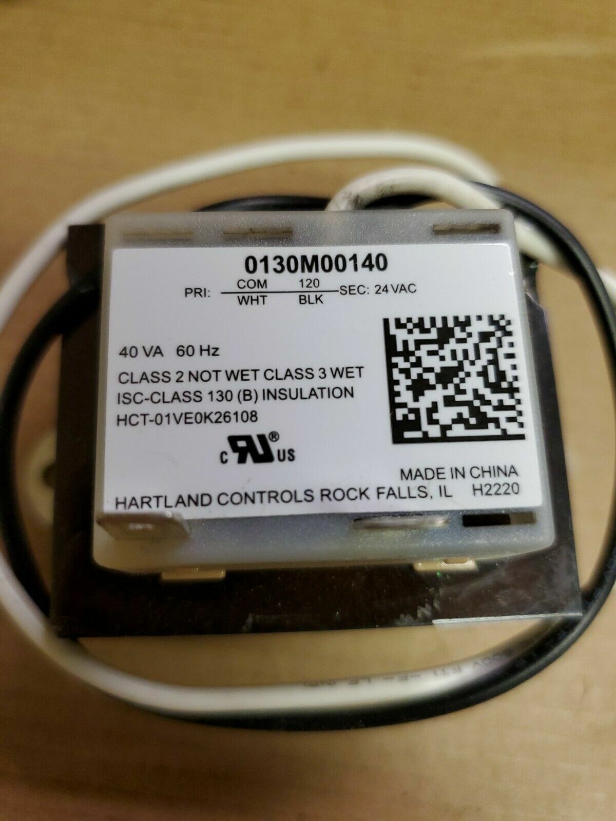 0130M00140S (120V) / 0130M00138S (240) Goodman Furnace Replacement Transformer