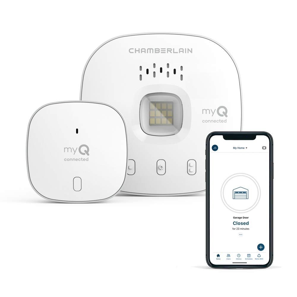 Smart Garage Control Hub & Sensor - Wireless WiFi & Bluetooth, Smartphone Compat