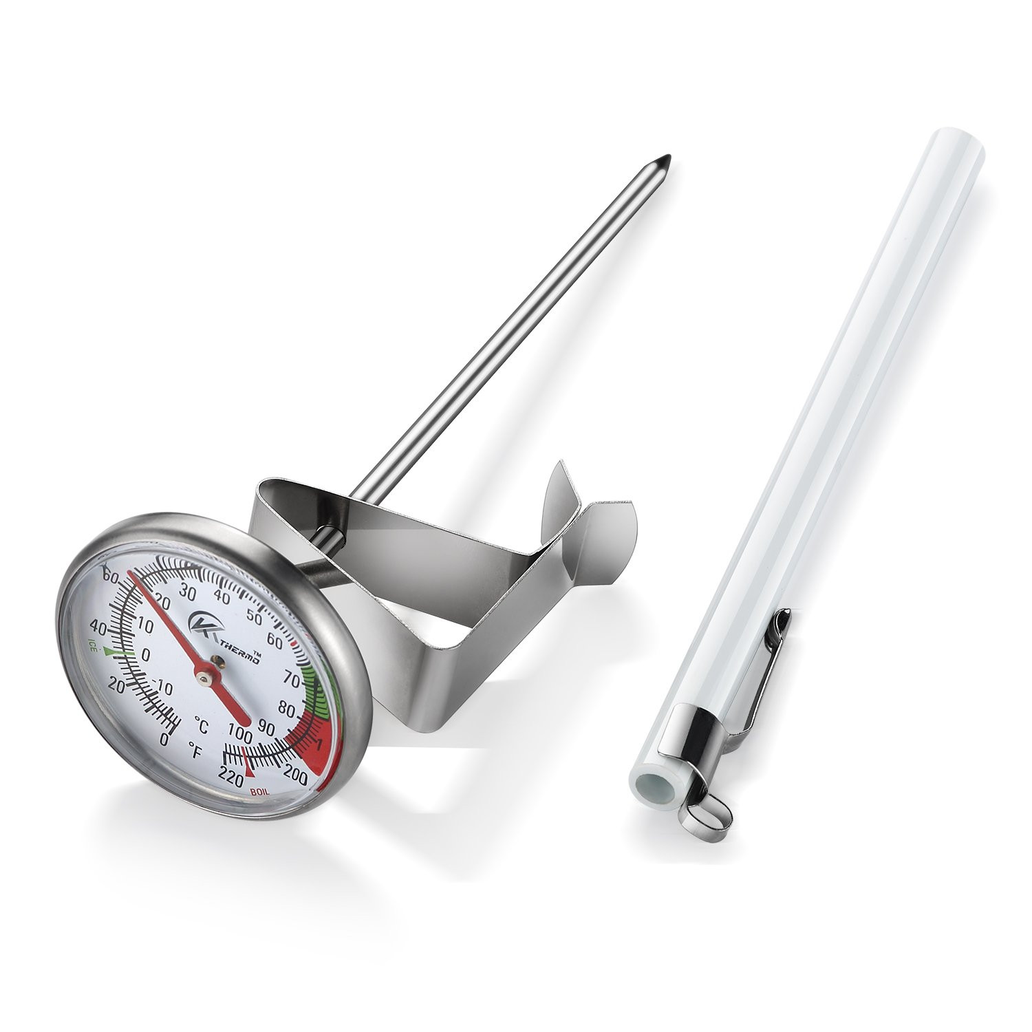 KT THERMO Instand Read 2-Inch Dial Thermometer,Best for the Coffee Drinks,Chocol