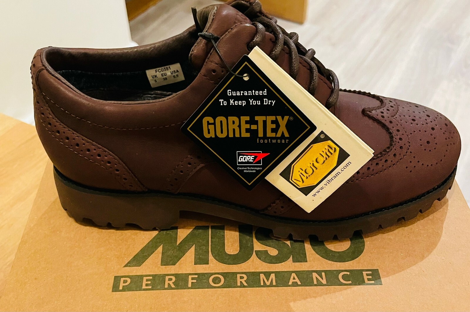 Special Offer Musto Stonesdale Gortex Brogue Shoes