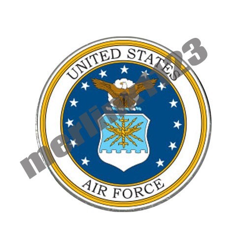 US Air Force USAF Logo Golf Ball Marker