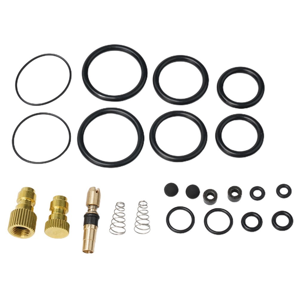 Pump Spare Kits PTFE Piston Replacement 20pcs/set Sealing 4500PSI Copper