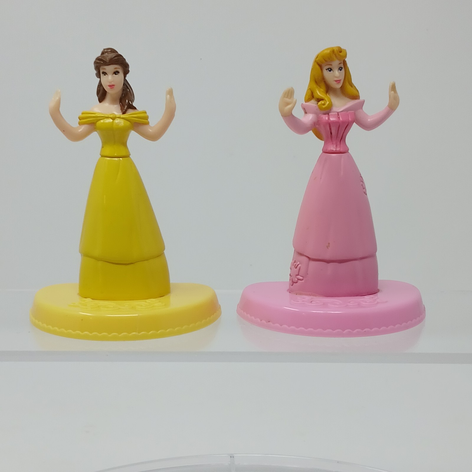 2 Play-doh Disney Princess Prettiest Castle Replacement Stamps Belle Aurora