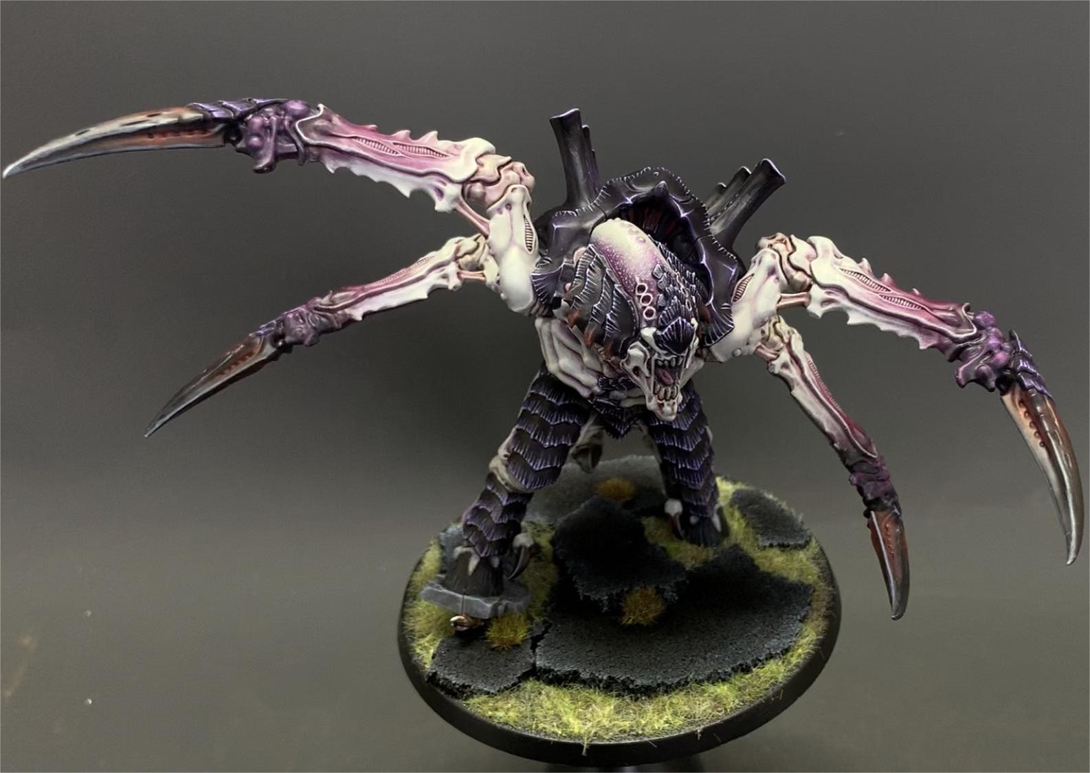 Warhammer 40k Tyranids Screamer killer Pro Painted Tabletop Miniature Commission