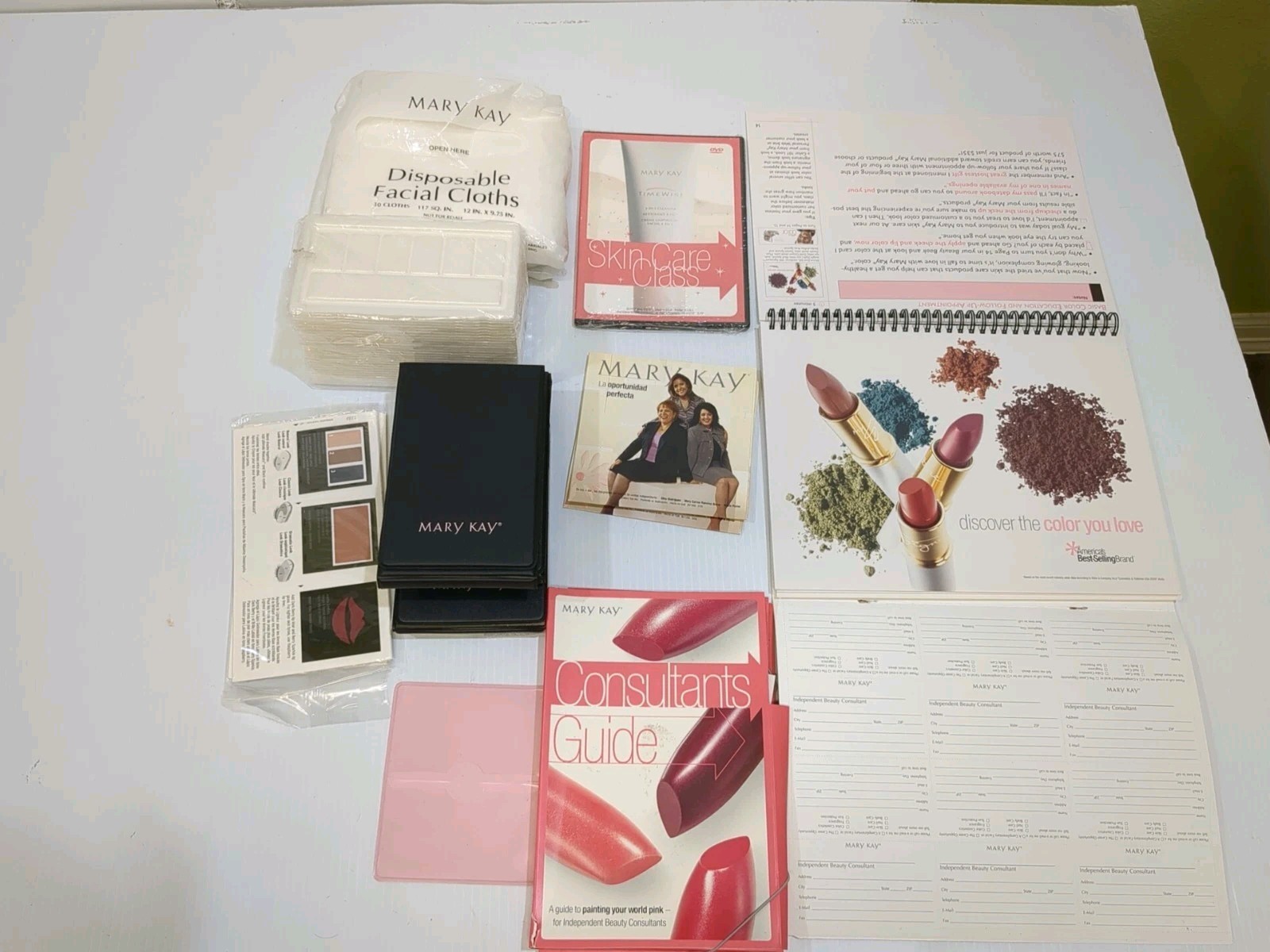 Mary Kay Consultant Party Supply Lot Sealed Old Stock