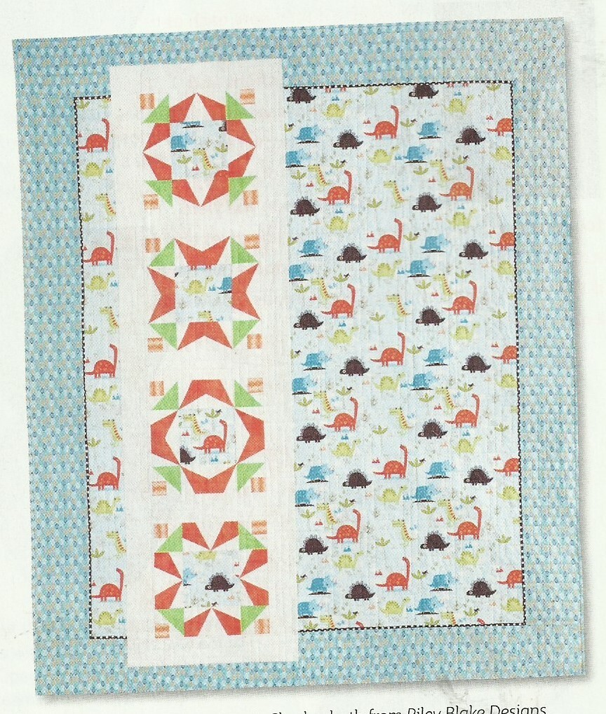 B0245 LAND BEFORE TIME QUILT PATTERN/INSTRUCTIONS
