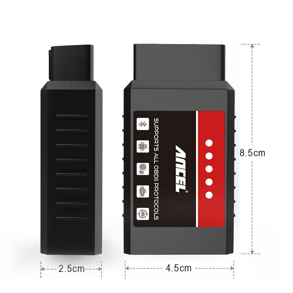 ELM327 Car Engine OBD2 Scanner Bluetooth Code Reader Diagnostic Tool for Android