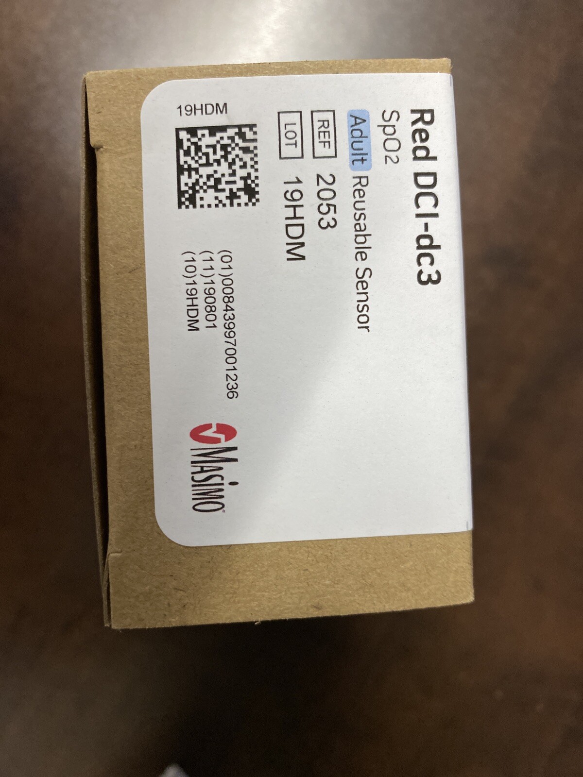 Original 2053 Masimo OEM Red DCI-DC3, SpO2 Sensor, Direct Connect Finger Sensor