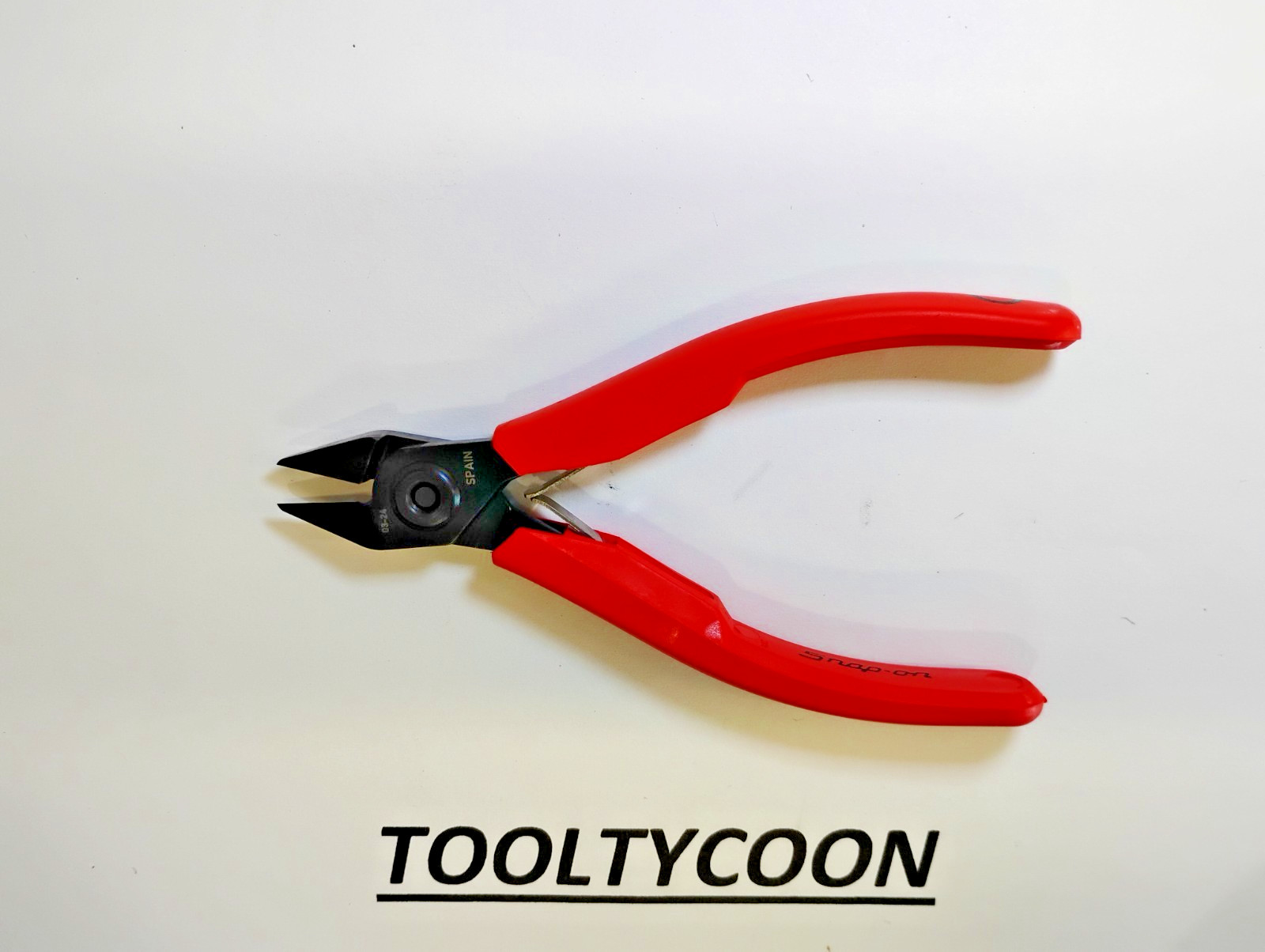 Snap-on Tools SPAIN NEW 5" Tapered Electronic Copper Cutting ESD Pliers 63THESD