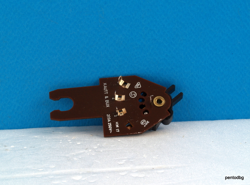 KAUTT & BUX HM 17 A 1 SLIDE SWITCH 4 POSITIONS 250V 2 A VERY RARE