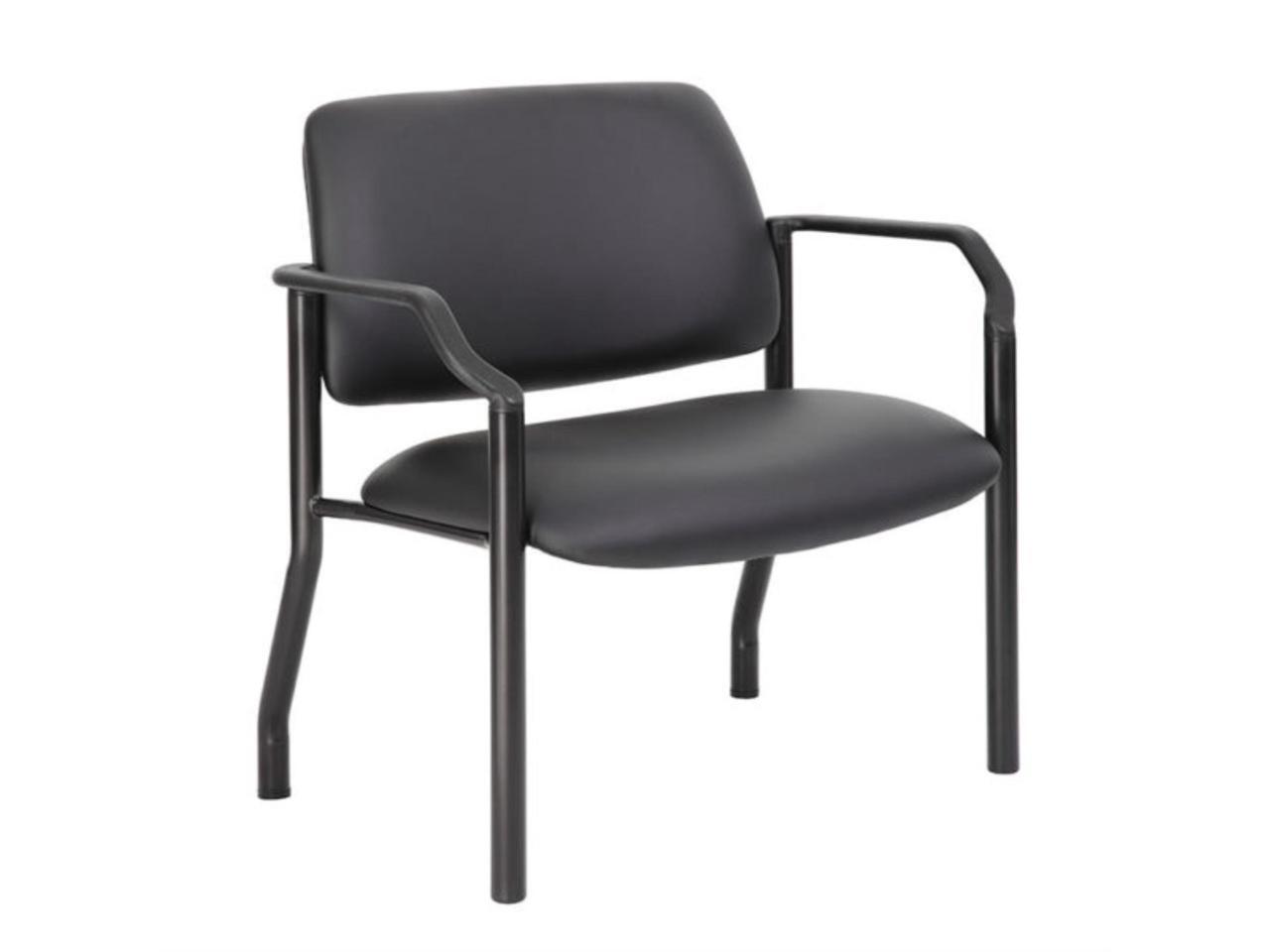 Boss Antimicrobial Guest Chair, 500 lb. weight capacity