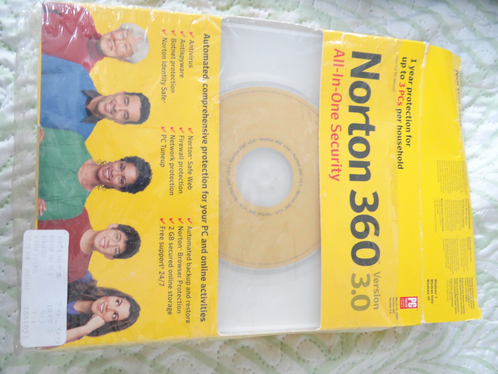 Norton 360 Deluxe for 3 Devices 1 Year Subscription 2026 Internet Security New !
