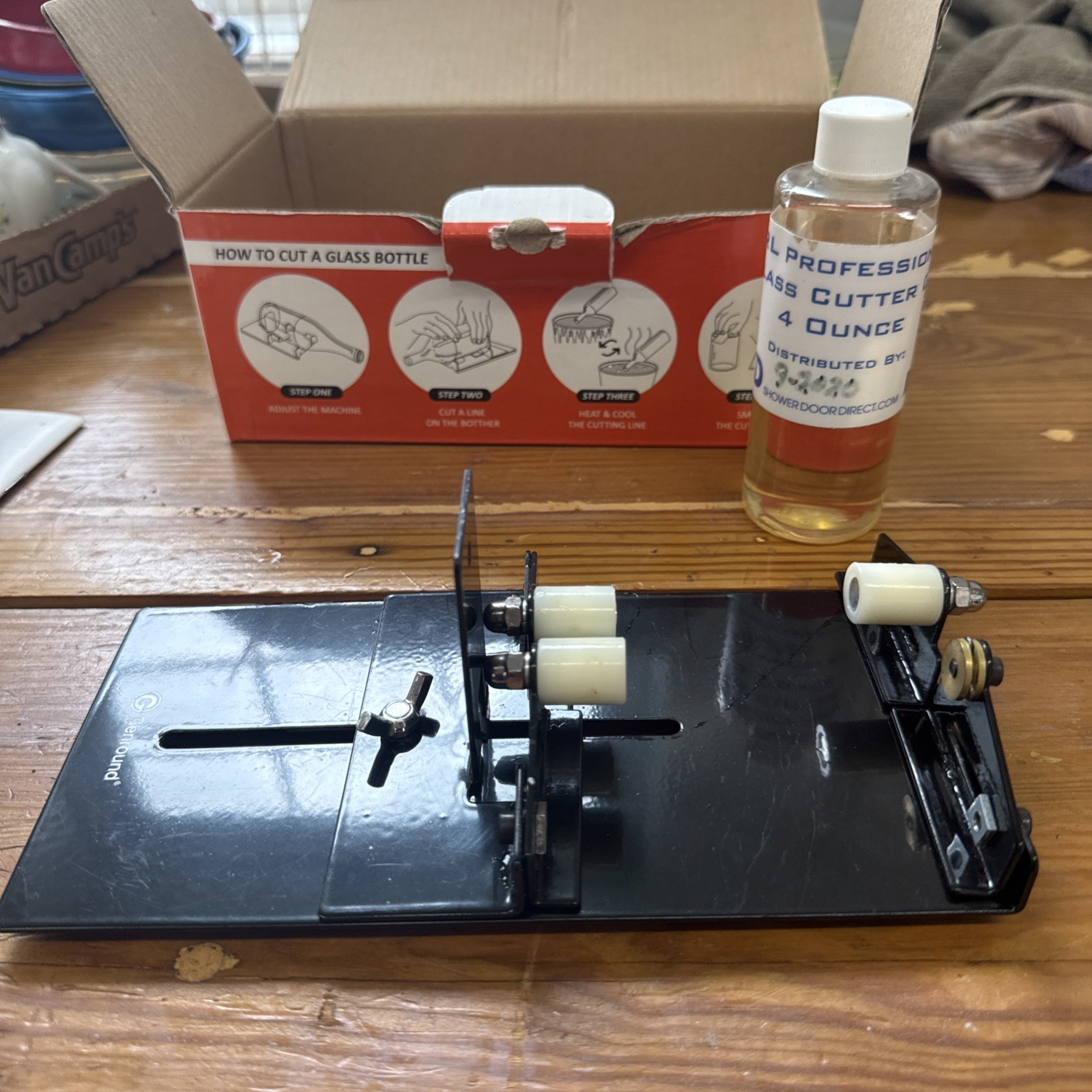 Bottle Cutter, Genround Glass Bottle Cutter Machine for Round, Square