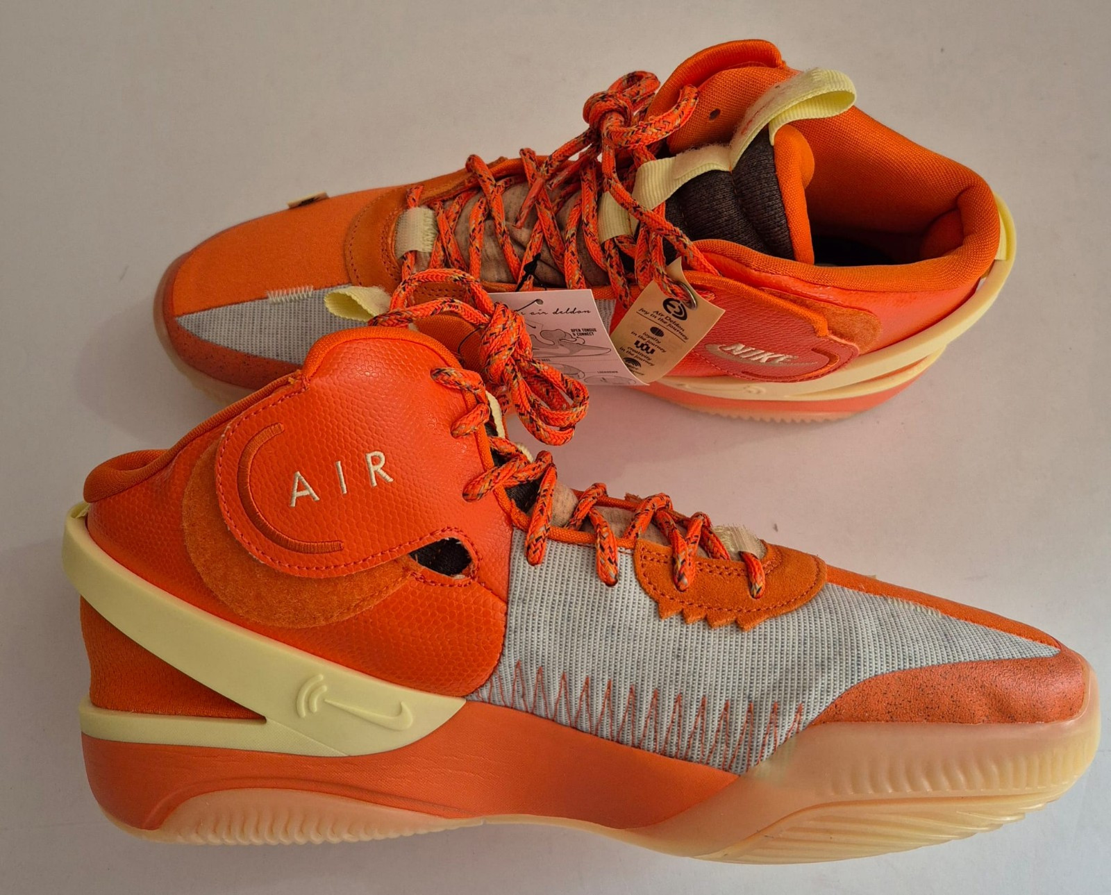 Nike Air Deldon Safety Orange Sneakers DM4096-800 Men’s Size US 12