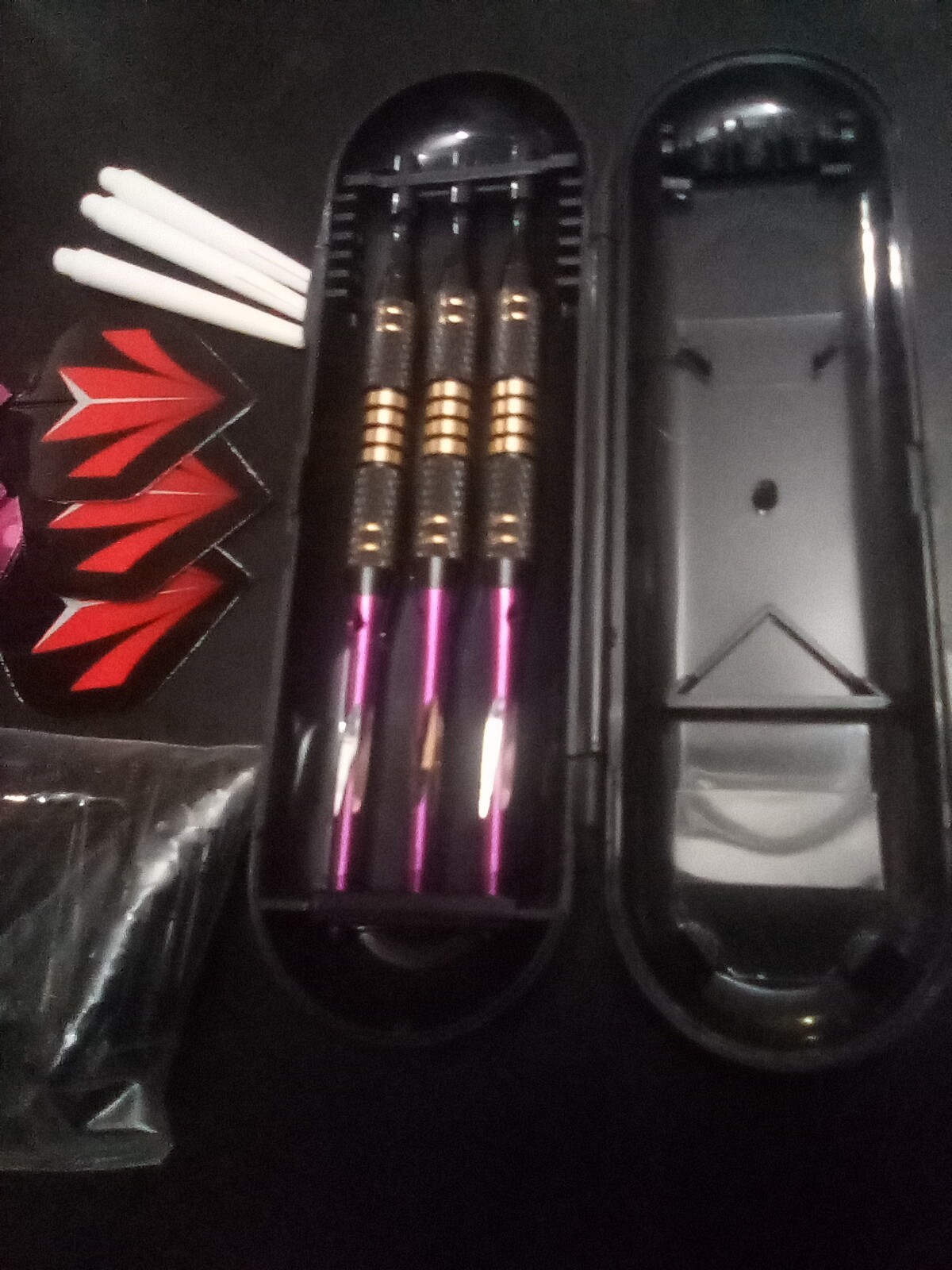 Soft tip Dart Set 18 Grams Professional  Plastic Tip with Purple Black Brass