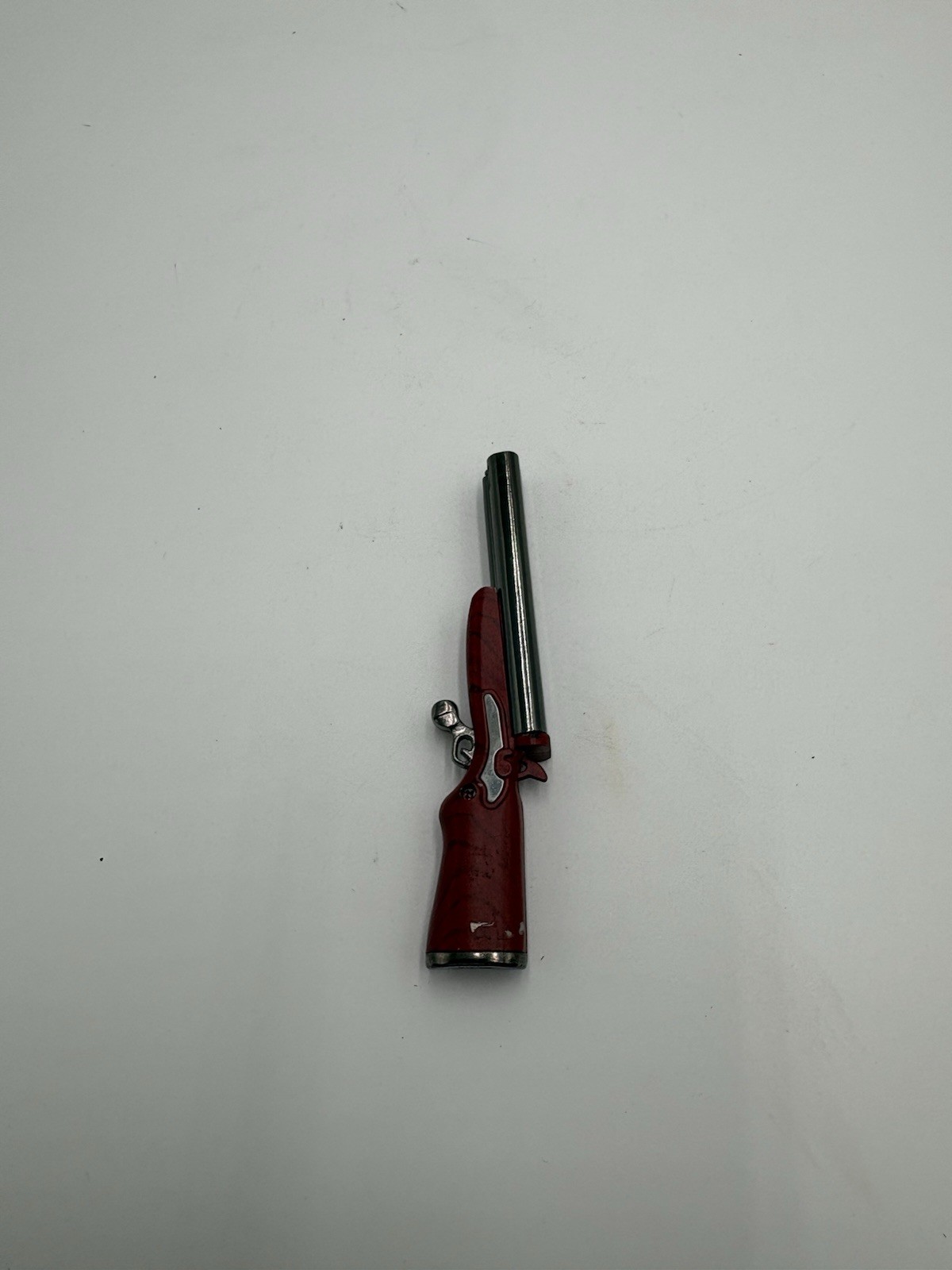 Vtg Lighter Double Barrel Shotgun