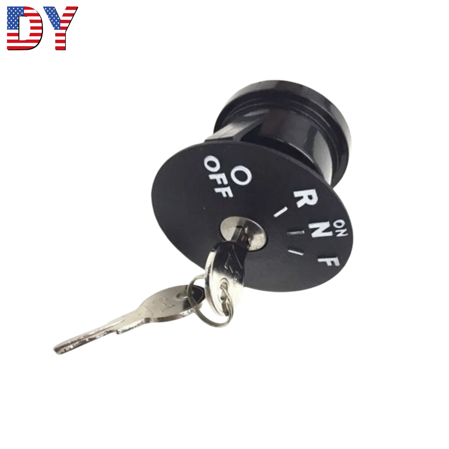 Replacement Ignition Switch w/ Key Fit for 2008-Up EZGO RXV Electric Golf Cart
