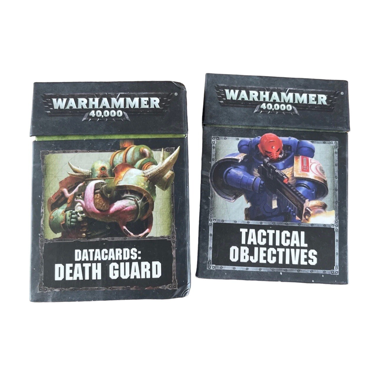 Warhammer 40K: Death Guard Data Cards  43-04-60 And Tactical Objectives 40-20-60