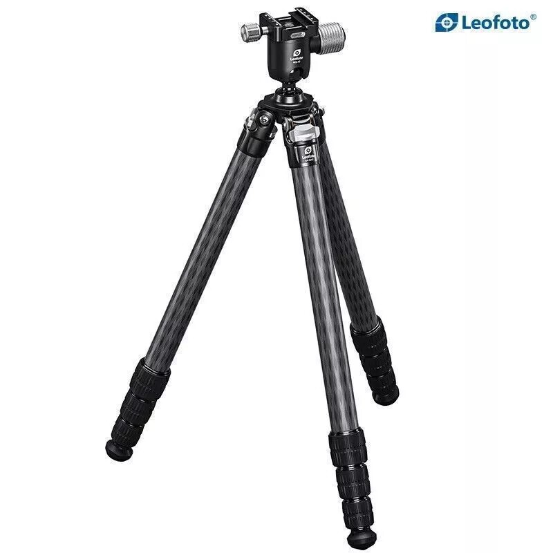Leofoto Tripod SA-404CL+MG-40 Rapid-lock Ball Head with Arca/ Picatinny Clamp