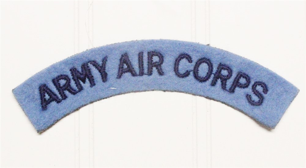 British Army Shoulder Title - ARMY AIR CORPS - on felt