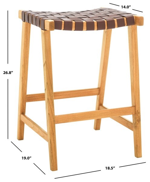 Safavieh ABREU RECTANGLE COUNTER STOOL, Reduced Price 2172764484 BST1013F
